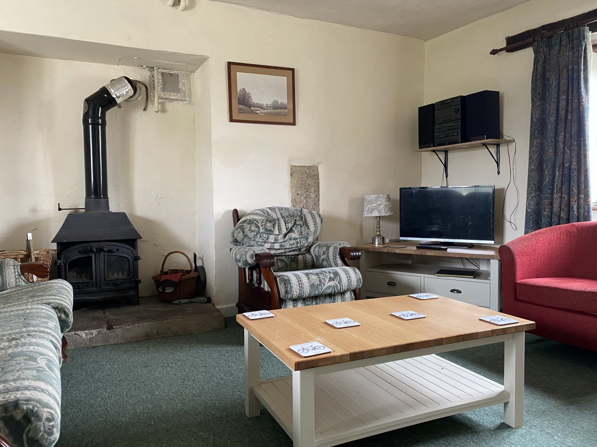 A view of the sitting room at Sturt Farm